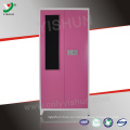 armario plegable doble color puerta 2 puertas con espejo